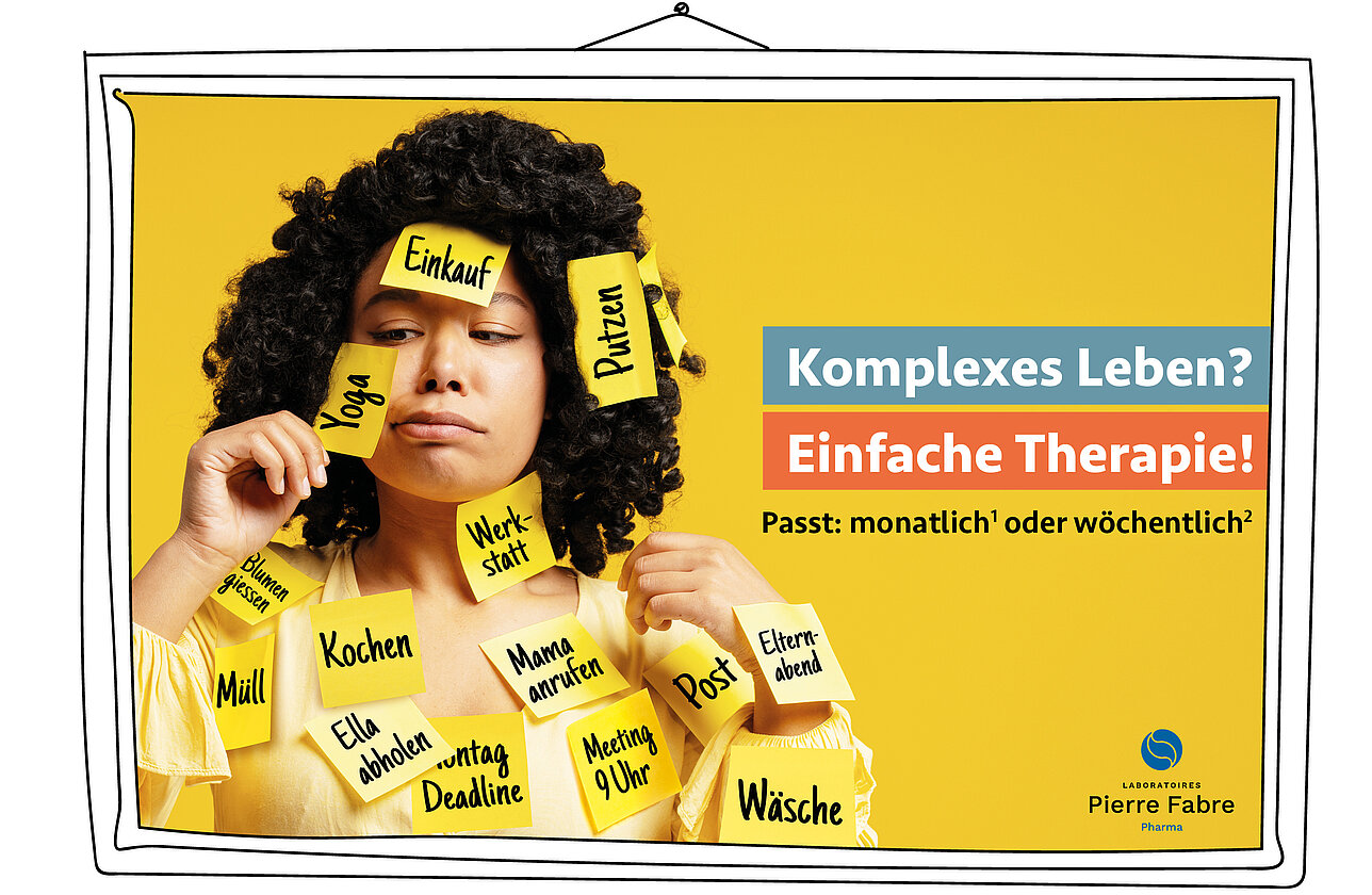 Pierre Fabre Kampagnenmotiv